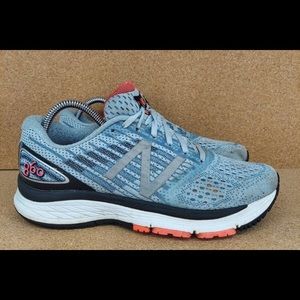 New Balance 860 V9 Womens Lace Up Running Shoes Size 8 B W860BP9